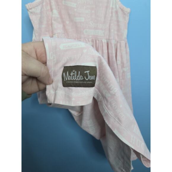 Matilda Jane Say It Sweetly Pink Dress 10 - Picture 4 of 4